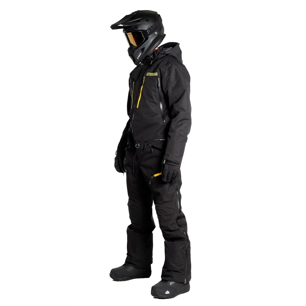 Комбинезон Jethwear Freedom с утеплителем Black/Yellow, XL J2435-001-XL
