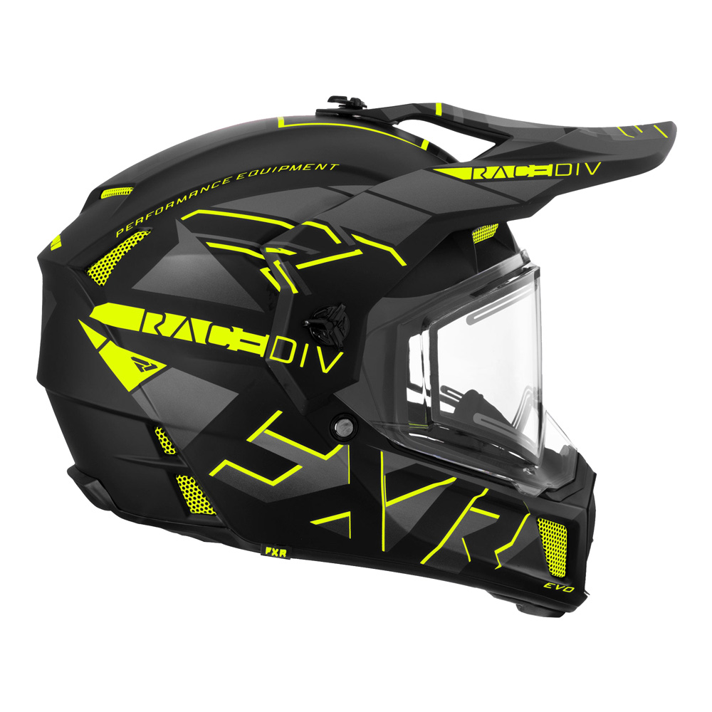 Шлем FXR Clutch X Evo с подогревом Hi Vis, XL