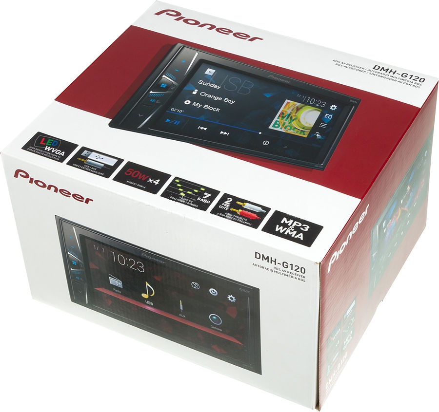 Автомобильный цифровой медиа-ресивер PIONEER DMH-G120