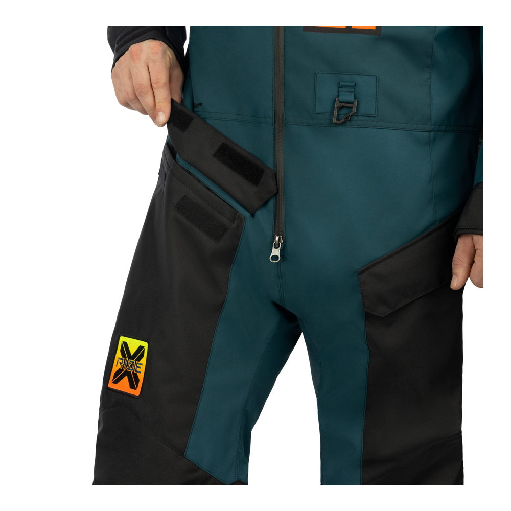 Комбинезон FXR Recruit без утеплителя Black/Drk Steel/Inferno, 2XL