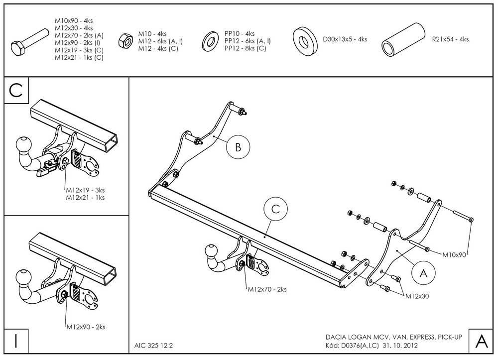 Купить фаркоп lada largus 2012-, dacia logan универсал 2007-2013 - d037c galia по цене 29 242 р. Низкие цены. Большой выбор. Доставка по всей России. Интернет-магазин в Москве. Только положительные отзывы!