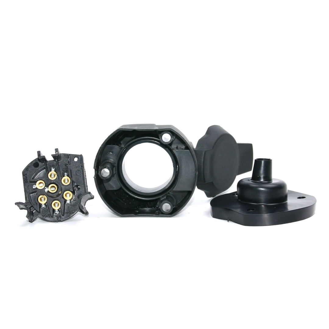 Купить розетка влагостойкая 7pin 12v trailercom tmf1003 пластик по цене 500 р.. Низкие цены. Большой выбор. Доставка по всей России. Интернет-магазин в Москве. Только положительные отзывы!