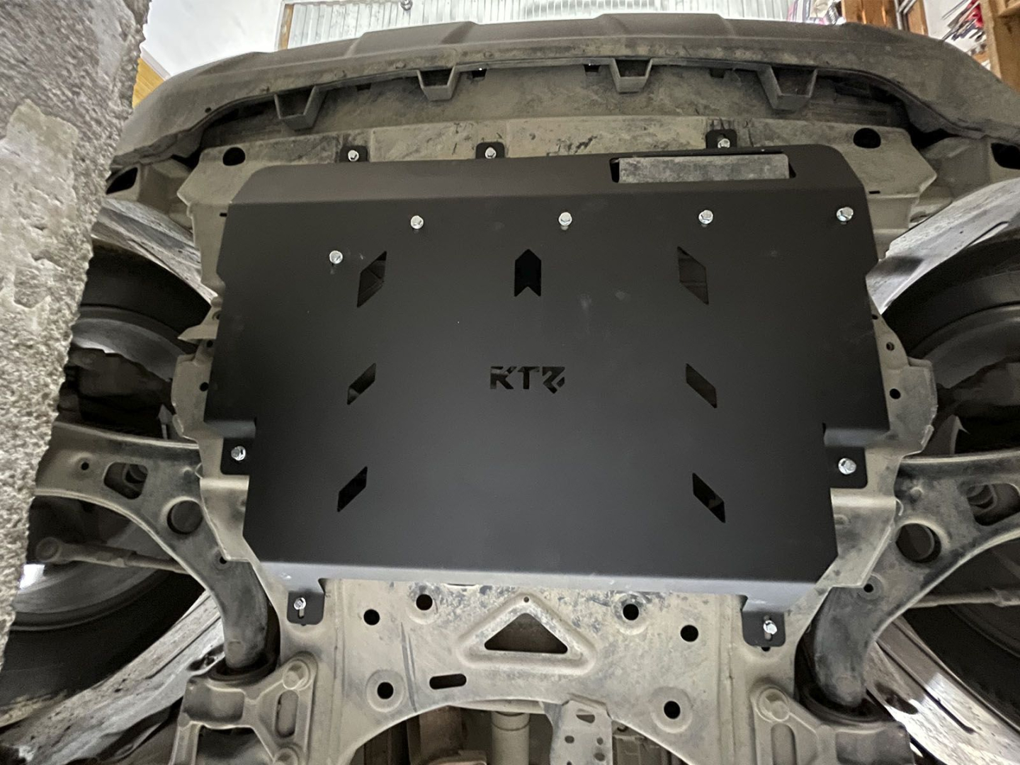 Защита картера и КПП для HAVAL H7 2.0T DCT AWD 2025/ HAVAL F7 2.0 SAT 2025 4WD сталь 3 мм KTZ