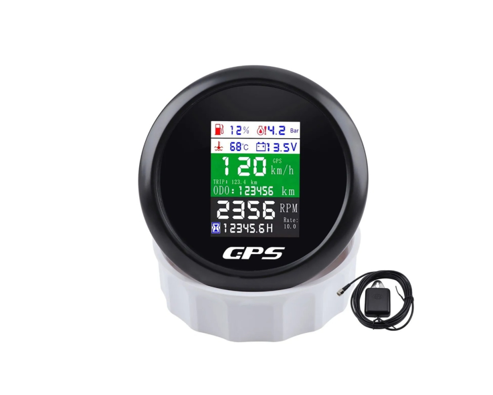 Купить электронный gps 6 в 1 спидометр тахометр моточасы черный ободок по цене 5 500 р. Низкие цены. Большой выбор. Доставка по всей России. Интернет-магазин в Москве. Только положительные отзывы!