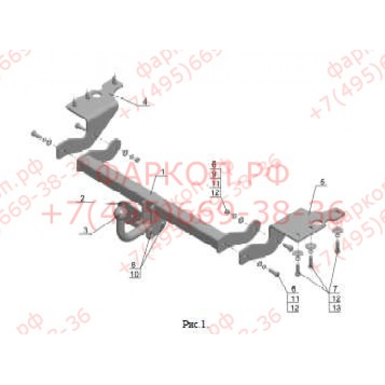 Купить фаркоп toyota verso 2009-2013 - ty 24 avtos по цене 8 992 р. Низкие цены. Большой выбор. Доставка по всей России. Интернет-магазин в Москве. Только положительные отзывы!