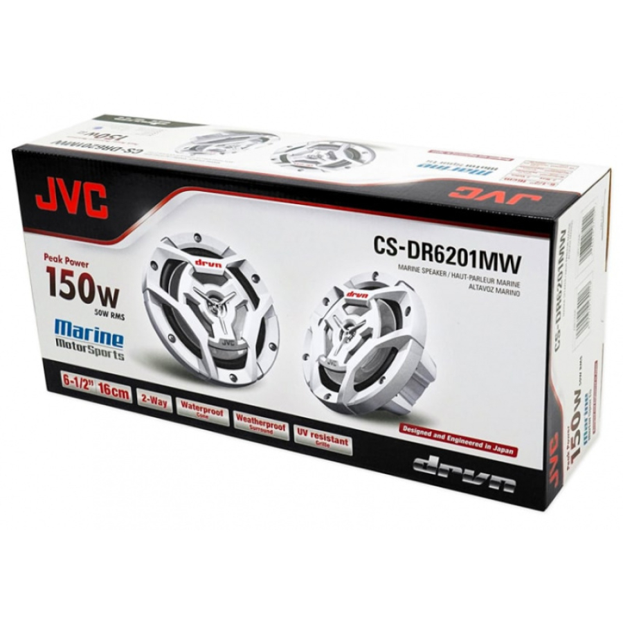 Купить морская двухполосная коаксиальная акустика jvc cs-dr6201mw по цене  Низкие цены. Большой выбор. Доставка по всей России. Интернет-магазин в Москве. Только положительные отзывы!
