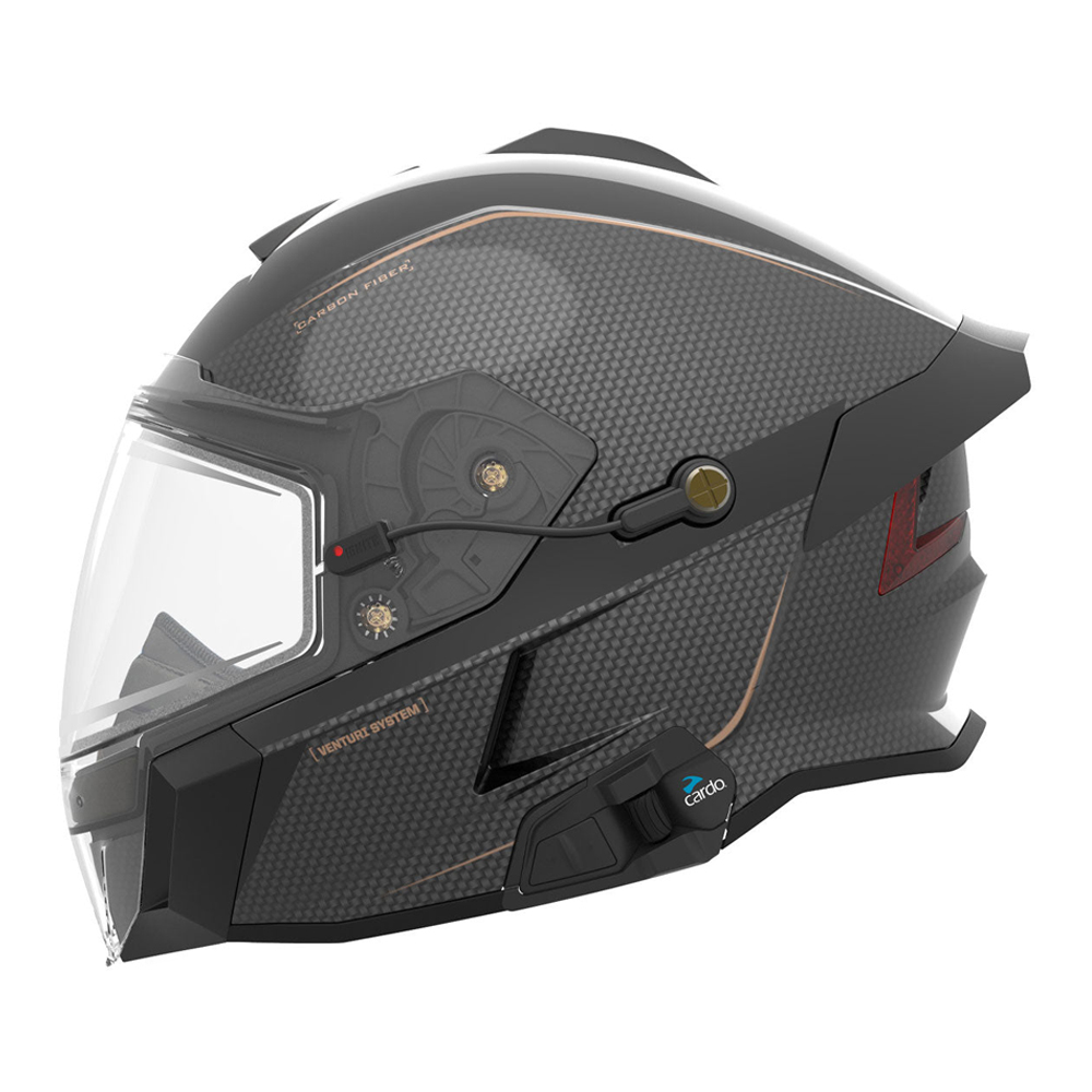 Шлем 509 Delta V Carbon Commander с подогревом Black Gold, XL
