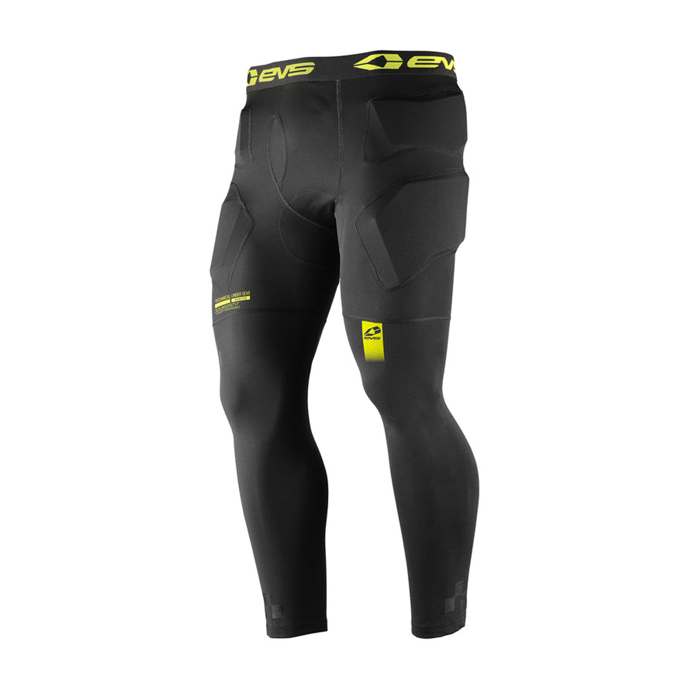 Леггинсы защитные EVS Tug 3/4 Impact  с утеплителем Black, XX-Large