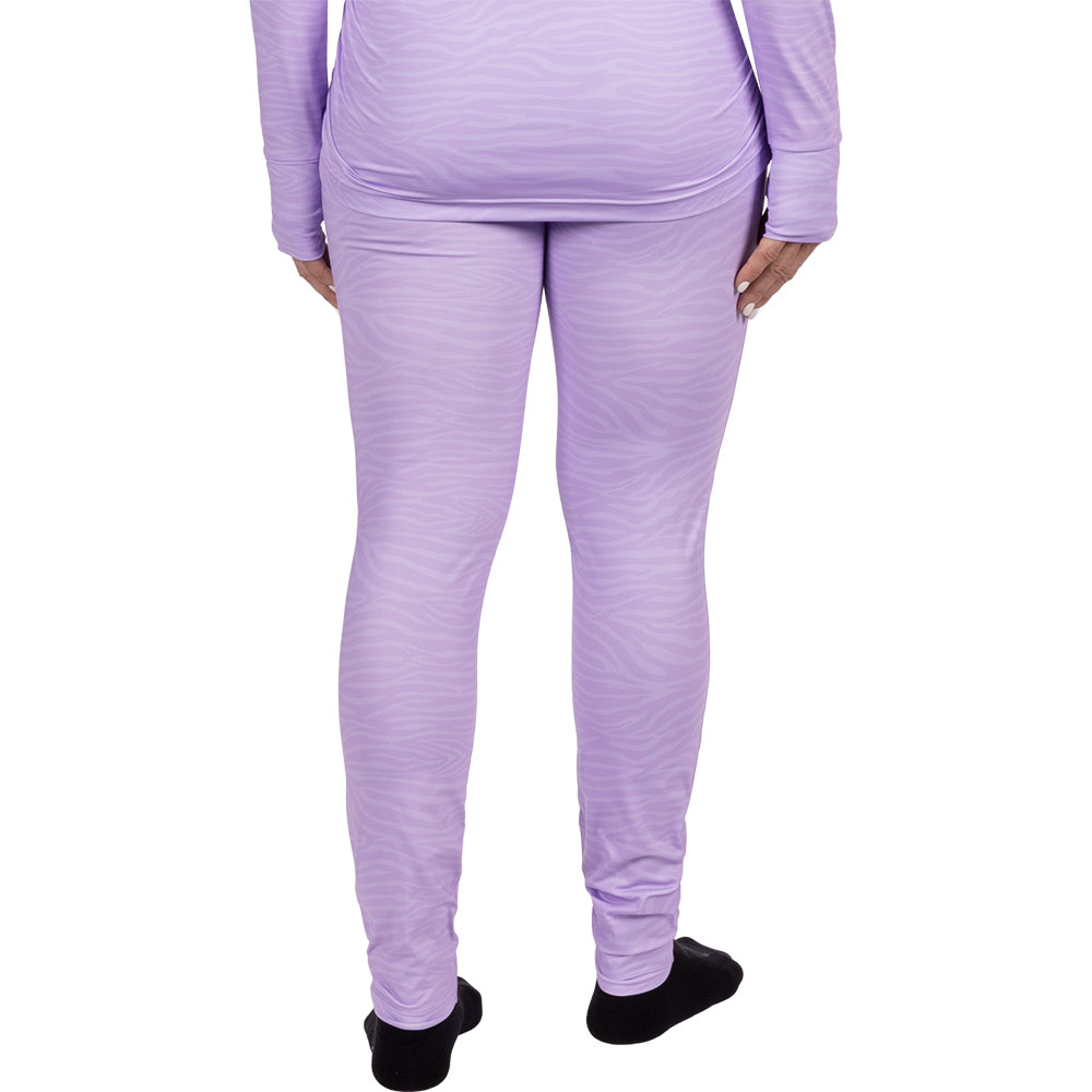Термоштаны FXR Atmosphere Lavender Zebra, M