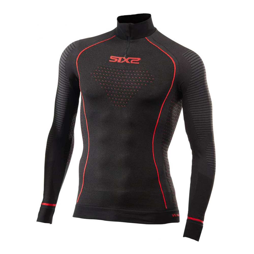 Термокофта SIXS TS13W CU Black/Red, XS/S