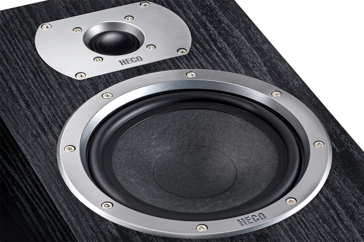 Полочная акустика HECO Victa Prime 302, Black, (пара)