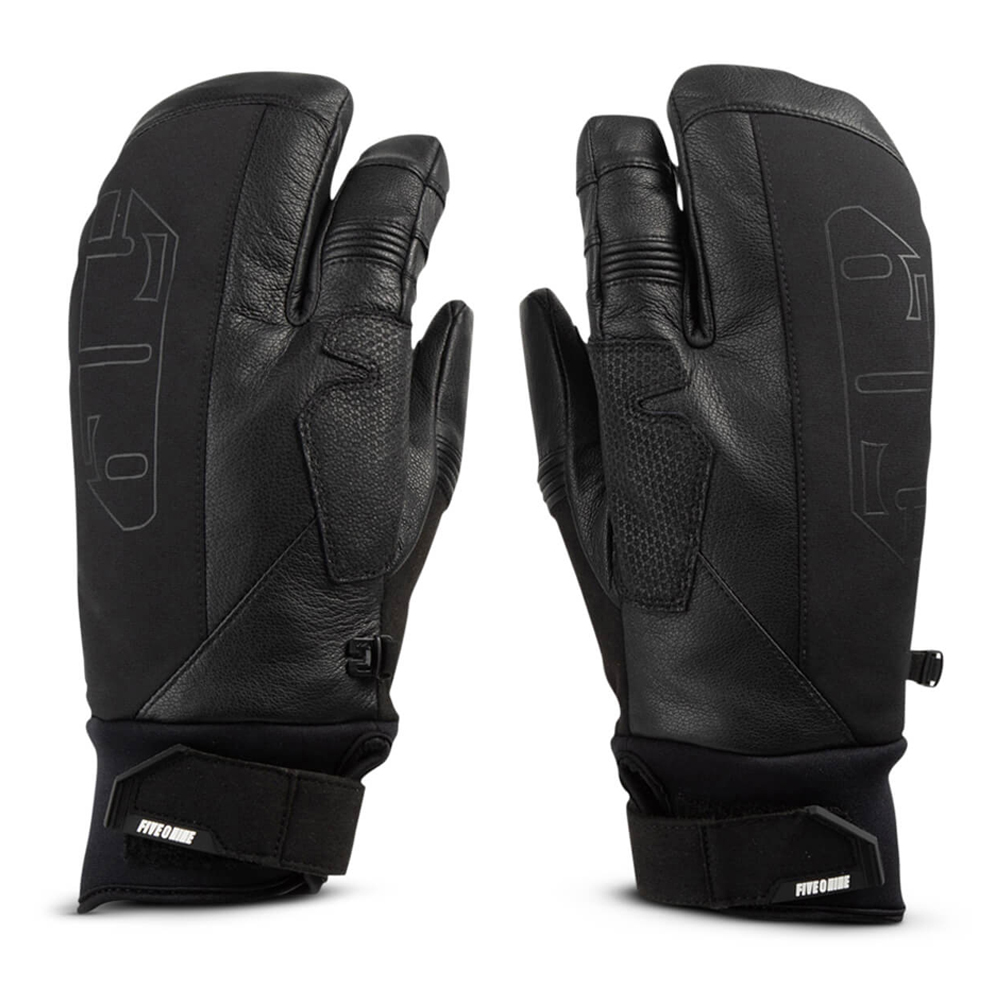 Рукавицы 509 Fisticuff Trigger Finger с утеплителем Black, XL