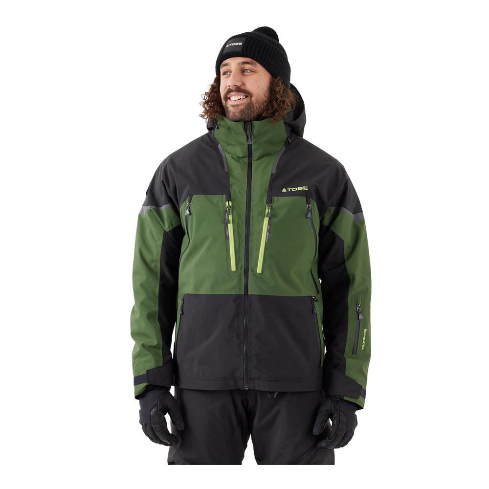 Куртка Tobe Contego 3-в-1 с утеплителем Dark Forest, 2XL