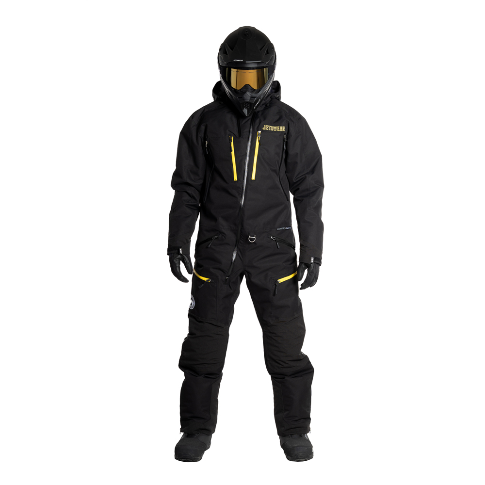 Комбинезон Jethwear Freedom с утеплителем Black/Yellow, XL J2435-001-XL