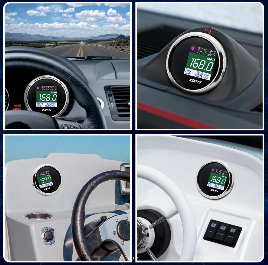 Купить электронный gps спидометр 52 мм лодки, катера, яхты белый по цене 3 700 р. Низкие цены. Большой выбор. Доставка по всей России. Интернет-магазин в Москве. Только положительные отзывы!