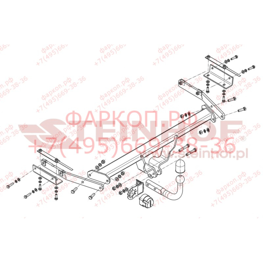 Купить фаркоп nissan juke 2wd 2011-2019 - n-020 steinhof по цене  Низкие цены. Большой выбор. Доставка по всей России. Интернет-магазин в Москве. Только положительные отзывы!