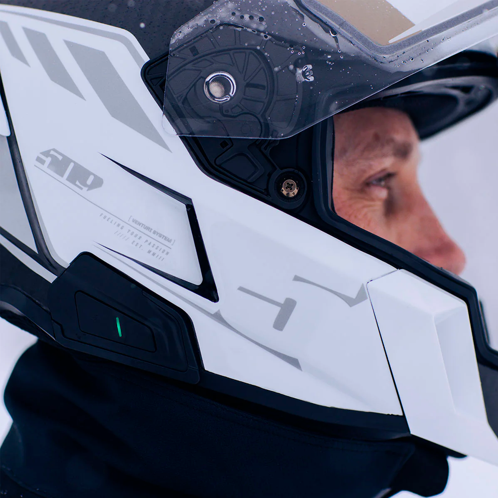 Шлем 509 Delta V Carbon Commander с подогревом Storm Chaser Reflect, 3X