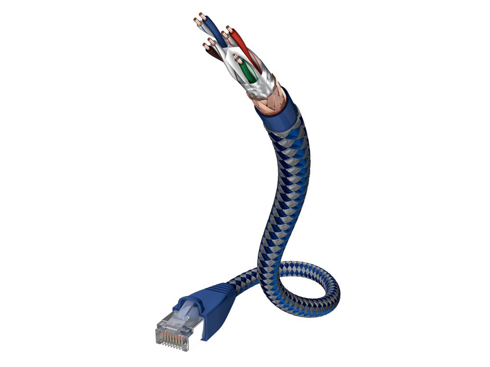 Кабель сетевой LAN INAKUSTIK Premium CAT6 Ethernet Cable, 3.0 m, SF-UTP, AWG 23, 00480303