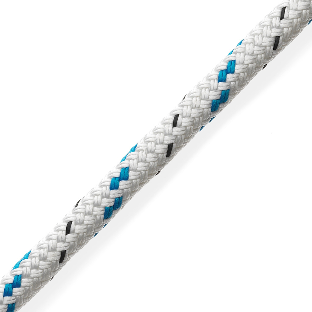 Купить трос «doublebraid» 8 мм белый с синей нитью по цене  Низкие цены. Большой выбор. Доставка по всей России. Интернет-магазин в Москве. Только положительные отзывы!