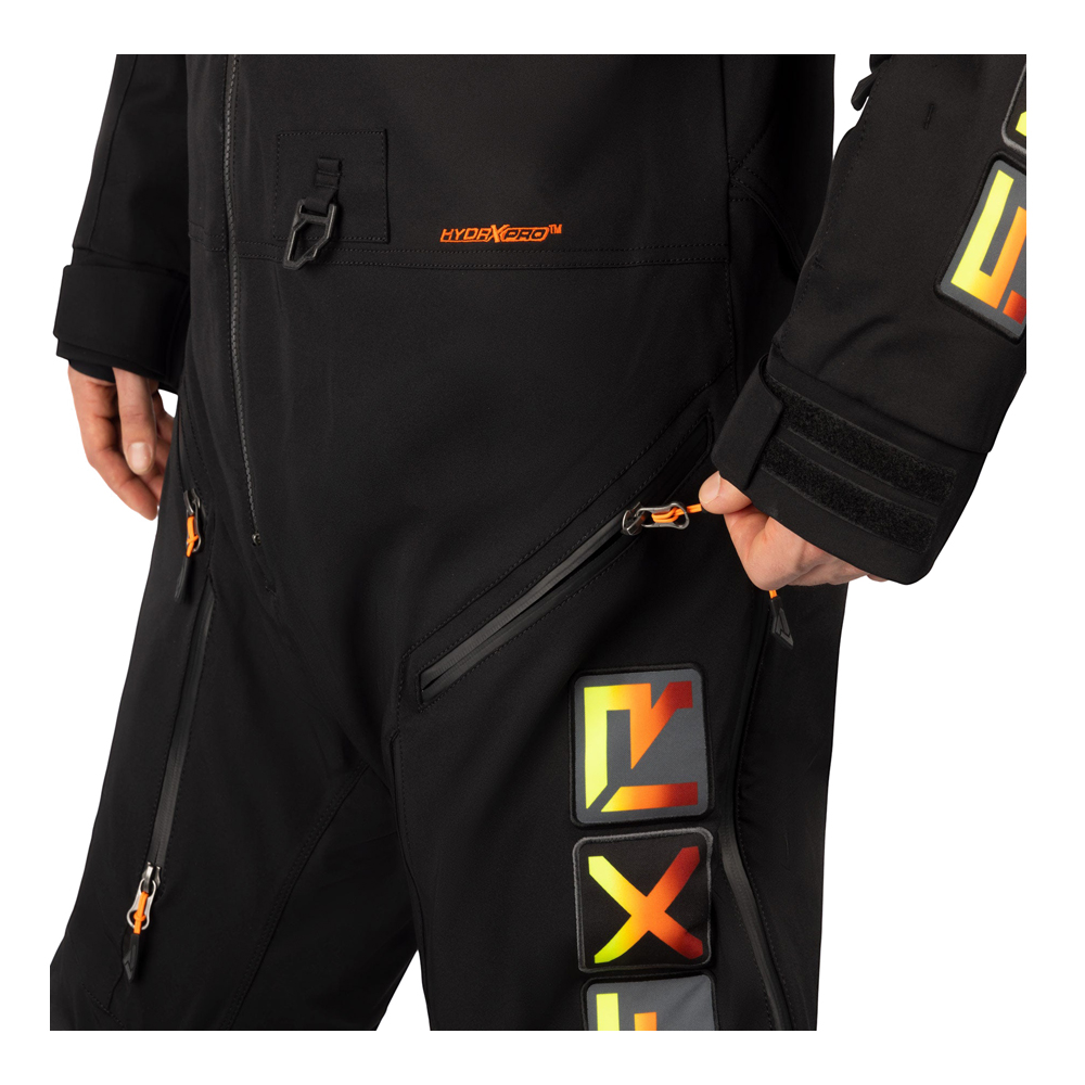 Комбинезон FXR Maverick F.A.S.T. с утеплителем Black/Inferno, M