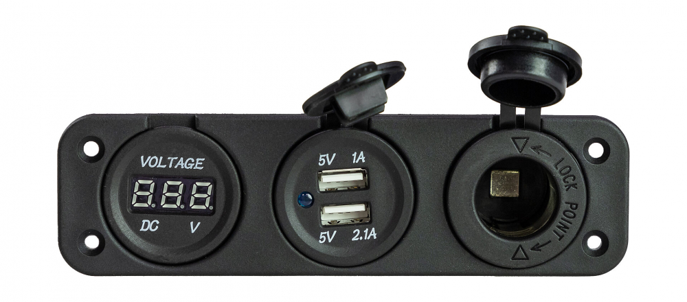 Купить панель с usb-разъемом 5в 2.1а, прикуривателем и вольтметром ad8-1011/2013/4010 по цене 2 856.00 р. Низкие цены. Большой выбор. Доставка по всей России. Интернет-магазин в Москве. Только положительные отзывы!