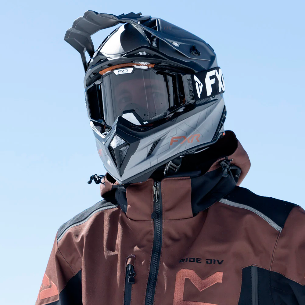 Шлем FXR Helium Prime Titanium/Kash, L