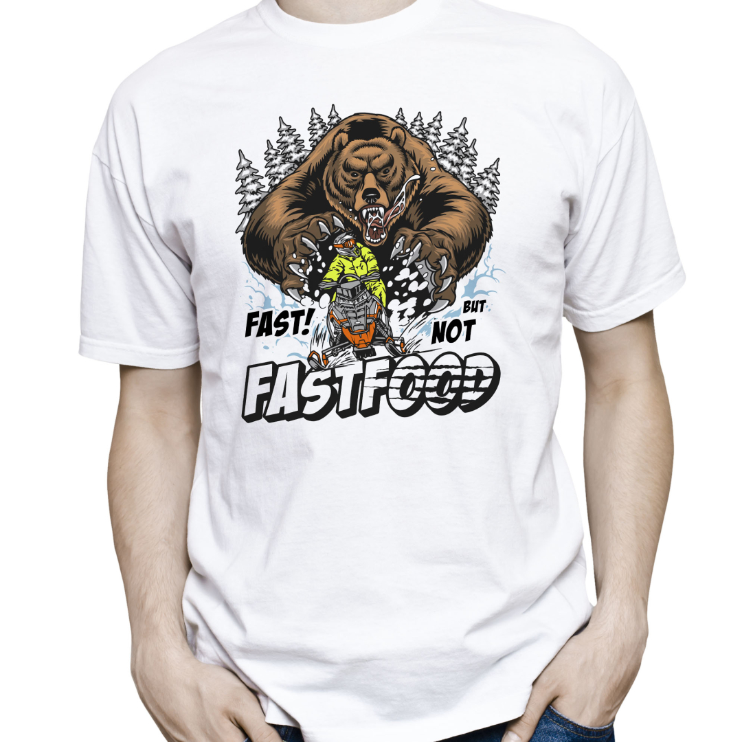 Футболка Top Sports FastFood White, 2XL