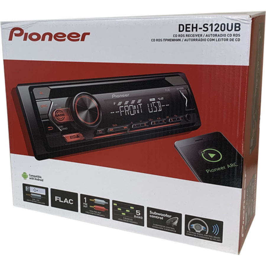 Автомобильный CD-ресивер PIONEER DEH-S120UB