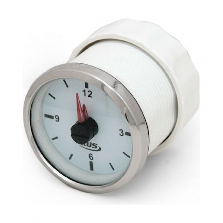 Купить часы кварцевые, аналоговый белый циферблат, нержавеющий ободок, д. 52 мм по цене  Низкие цены. Большой выбор. Доставка по всей России. Интернет-магазин в Москве. Только положительные отзывы!