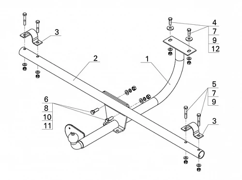 Купить фаркоп lada 4х4 urban 2014- vaz-64 avtos по цене 4 726 р. Низкие цены. Большой выбор. Доставка по всей России. Интернет-магазин в Москве. Только положительные отзывы!