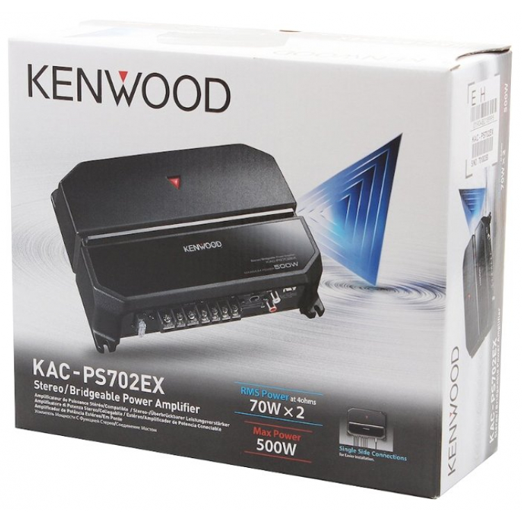 Автомобильный 2-х канальный усилитель KENWOOD KAC-PS702EX