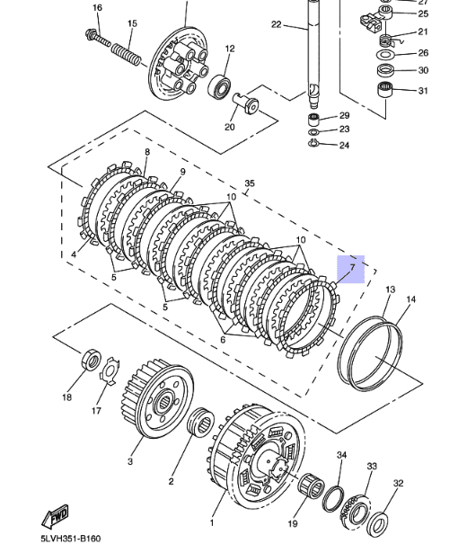 Купить диск сцепления yamaha 5lv163212000 по цене 2 730 р.. Низкие цены. Большой выбор. Доставка по всей России. Интернет-магазин в Москве. Только положительные отзывы!
