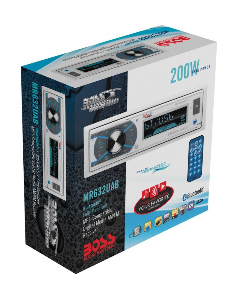 Купить магнитола boss audio marine mr632uab 50 вт х4 по цене 11 765 р. Низкие цены. Большой выбор. Доставка по всей России. Интернет-магазин в Москве. Только положительные отзывы!