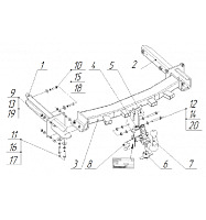 Купить фаркоп mercedes gls x166 2016-2019, gle w166 2015-2019, m/gl w164/x164 2005-2012, w166/x166 2012-2016 2255-ak41 - 2255-ak41 oris по цене  Низкие цены. Большой выбор. Доставка по всей России. Интернет-магазин в Москве. Только положительные отзывы!