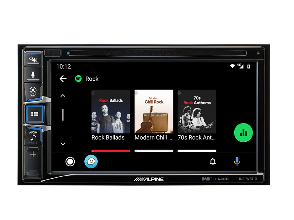 Цифровой медиа-ресивер с Apple CarPlay и Android Auto ALPINE INE-W611D