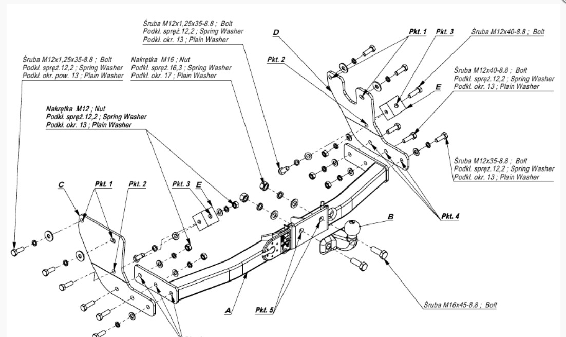 Купить фаркоп toyota hiace h100, regius ace 1995-2004 - t.009 imiola по цене  Низкие цены. Большой выбор. Доставка по всей России. Интернет-магазин в Москве. Только положительные отзывы!