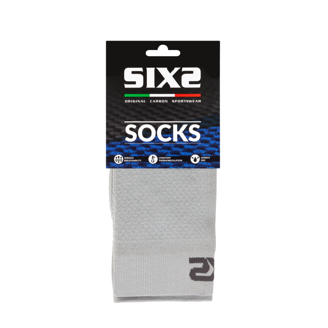 Носки SIXS P200 Silver/White, I, Артикул: P200--I-GRBI