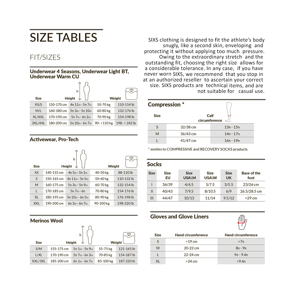 Носки SIXS Merinos Grey, II (40/43), Артикул: MESO-II-GREY