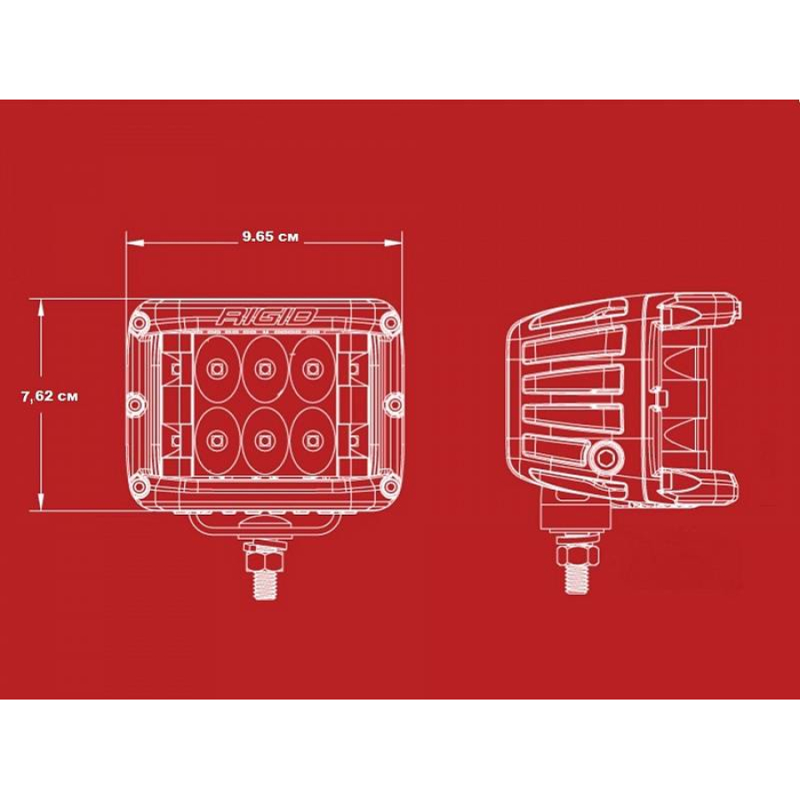 Купить светодиодные фары rigid d-ss серия pro 47w (7 диодов) дальний свет (пара) по цене . Низкие цены. Большой выбор. Доставка по всей России.  Интернет-магазин в Москве. Только положительные отзывы!