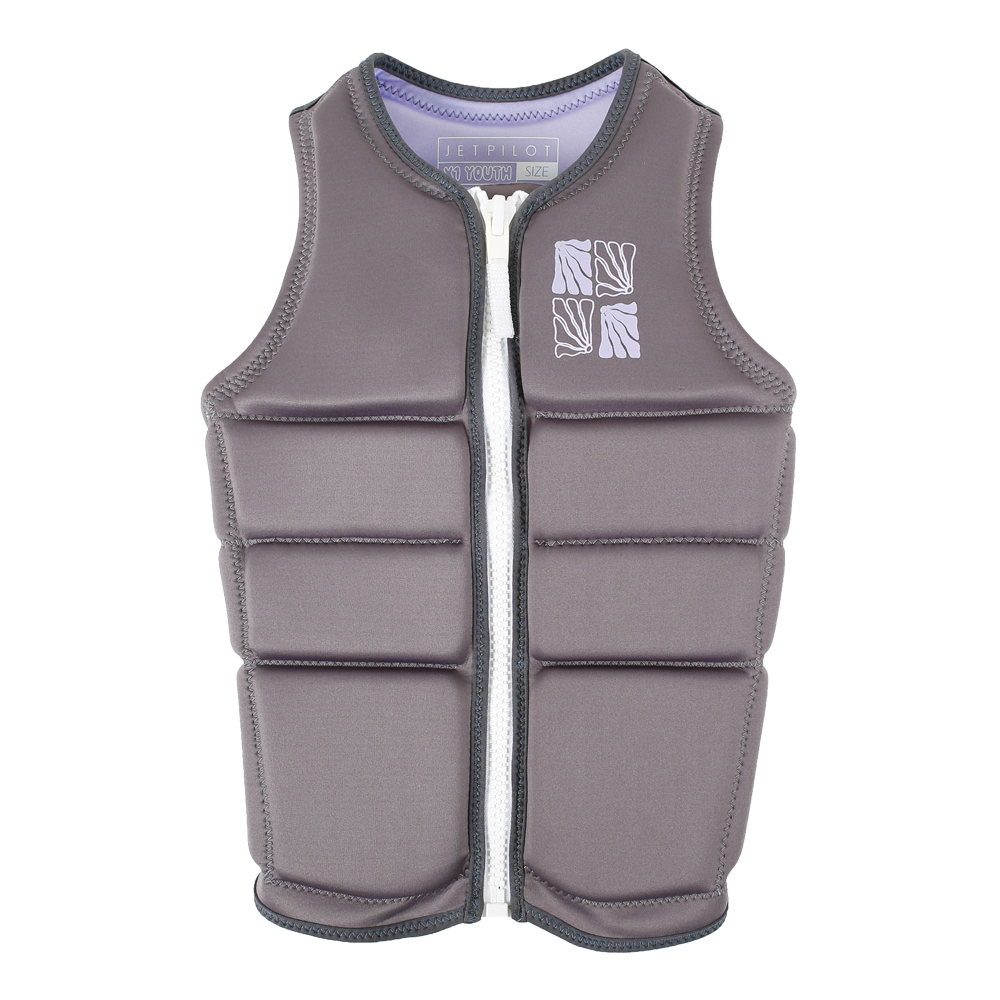 Детский спасательный жилет JetPilot X1 Girls Eco Vest Charcoal, 168
