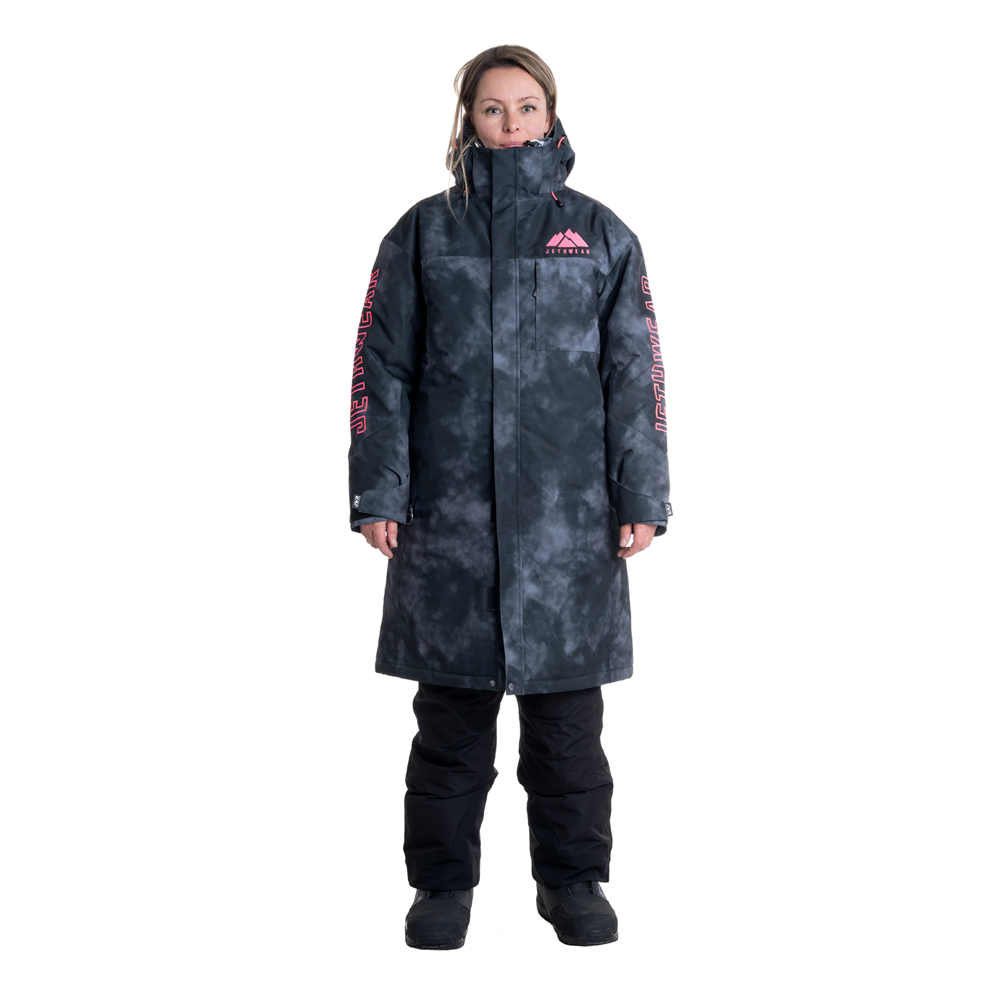 Пальто Jethwear Pit Coat с утеплителем Dark TieDye, S/M