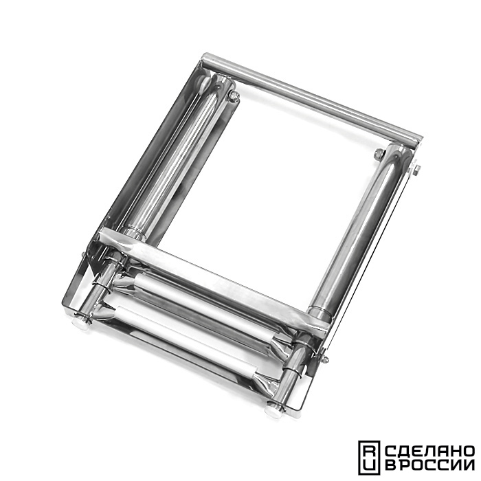 Купить трап телескопический выдвижной с фиксирующим механизмом 3 белых ступени (ширина 291 мм.) 040140wt по цене 14 993 р. Низкие цены. Большой выбор. Доставка по всей России. Интернет-магазин в Москве. Только положительные отзывы!