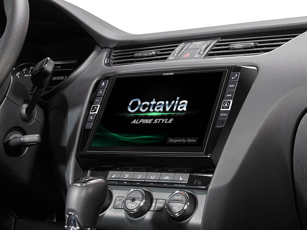 Автомобильный цифровой медиа-ресивер ALPINE X902D-OC3A