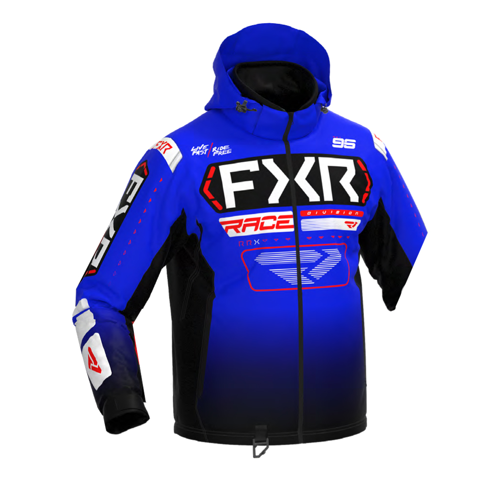 Куртка FXR RRX с утеплителем Blue/Red, XL