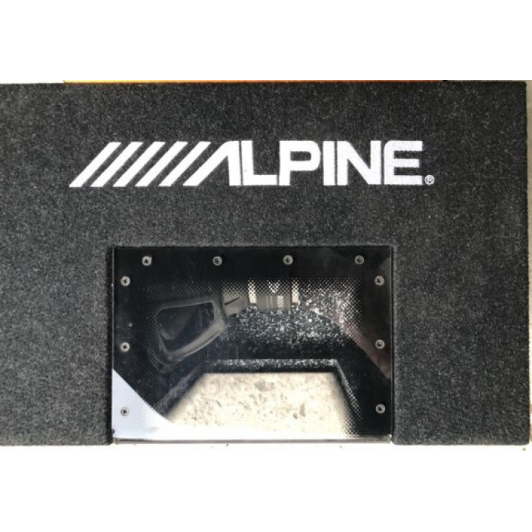 Автомобильный корпусной сабвуфер 12” (30 см) ALPINE SBG-1244BP