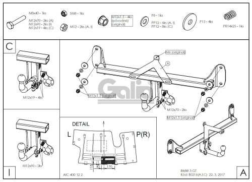 Купить фаркоп bmw 3-series gran turismo f34 2013-2019 - b0216c galia по цене 26 362 р. Низкие цены. Большой выбор. Доставка по всей России. Интернет-магазин в Москве. Только положительные отзывы!