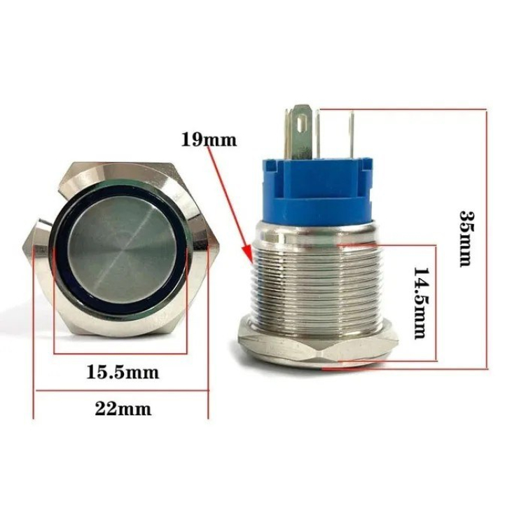 Купить выключатель кнопка круглая нержавейка катер лодку sf54027-19-l по цене 740 р. Низкие цены. Большой выбор. Доставка по всей России. Интернет-магазин в Москве. Только положительные отзывы!