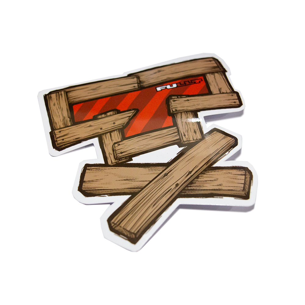 Стикер FullT T Wood