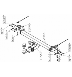 Купить фаркоп changan cs75fl 2018- 97202-e motodor по цене  Низкие цены. Большой выбор. Доставка по всей России. Интернет-магазин в Москве. Только положительные отзывы!