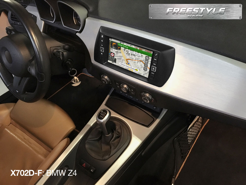 Автомобильный цифровой медиа-ресивер ALPINE X703D-F